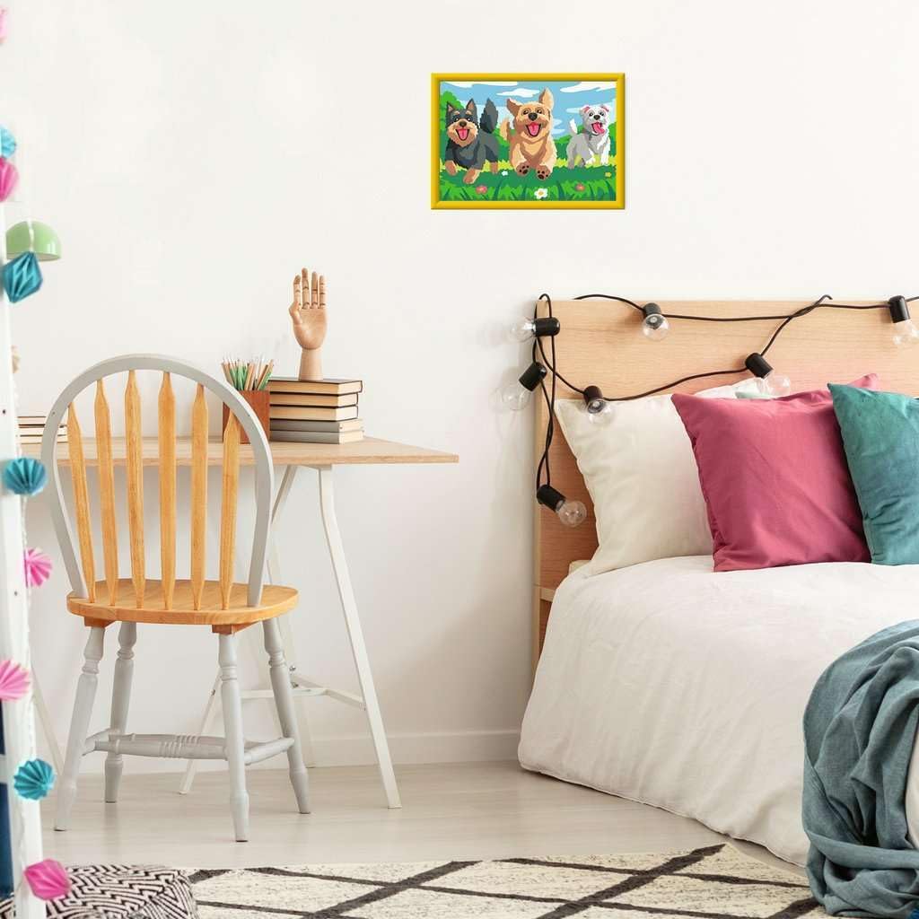 CreArt, Painting by Numbers Children - Paw Friends