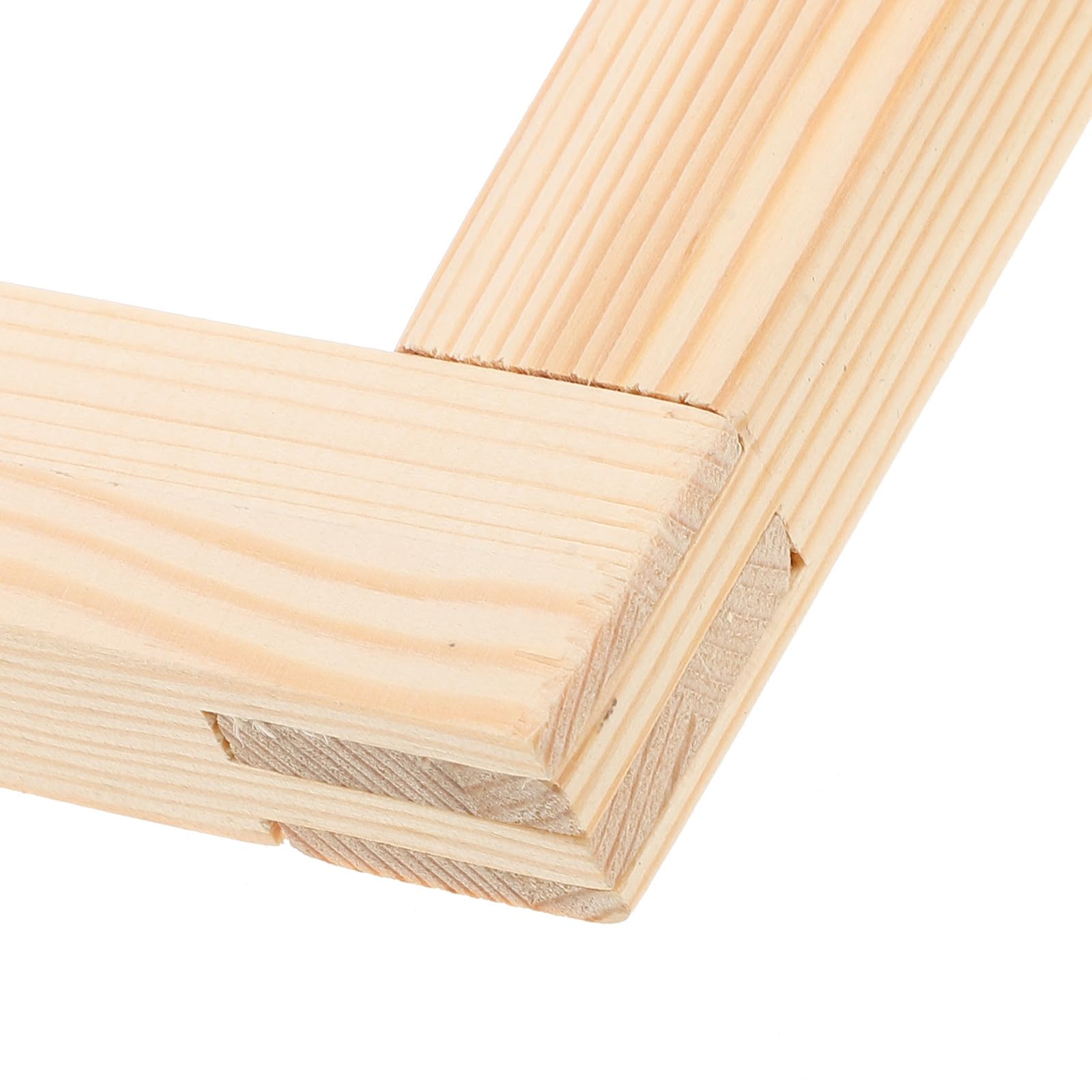 Tofficu Kit de Bastidor de Madera para Bordado Chinchetas Marco Reutilizable para Manualidades y Actividades Escolares