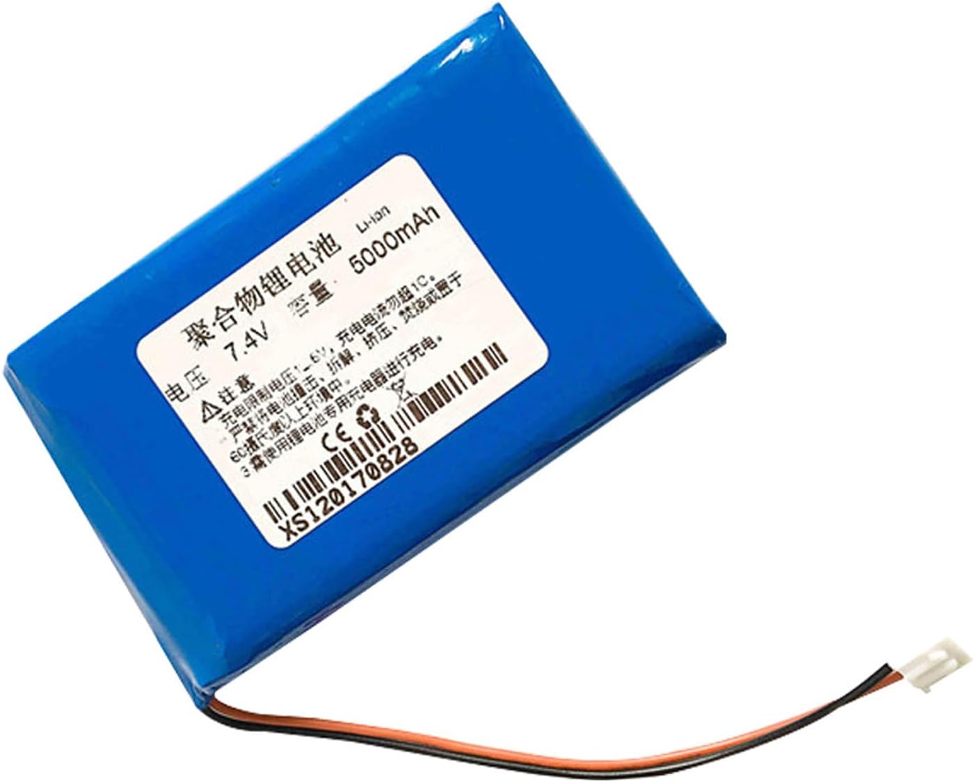 Lithium Polymer Battery 7.4V 2800mAh 5000mAh Rechargeable Li-ion Battery 8.4V with Plug(Customized) for Lighting/Audio/Loudspeaker/Outdoor Spare Battery