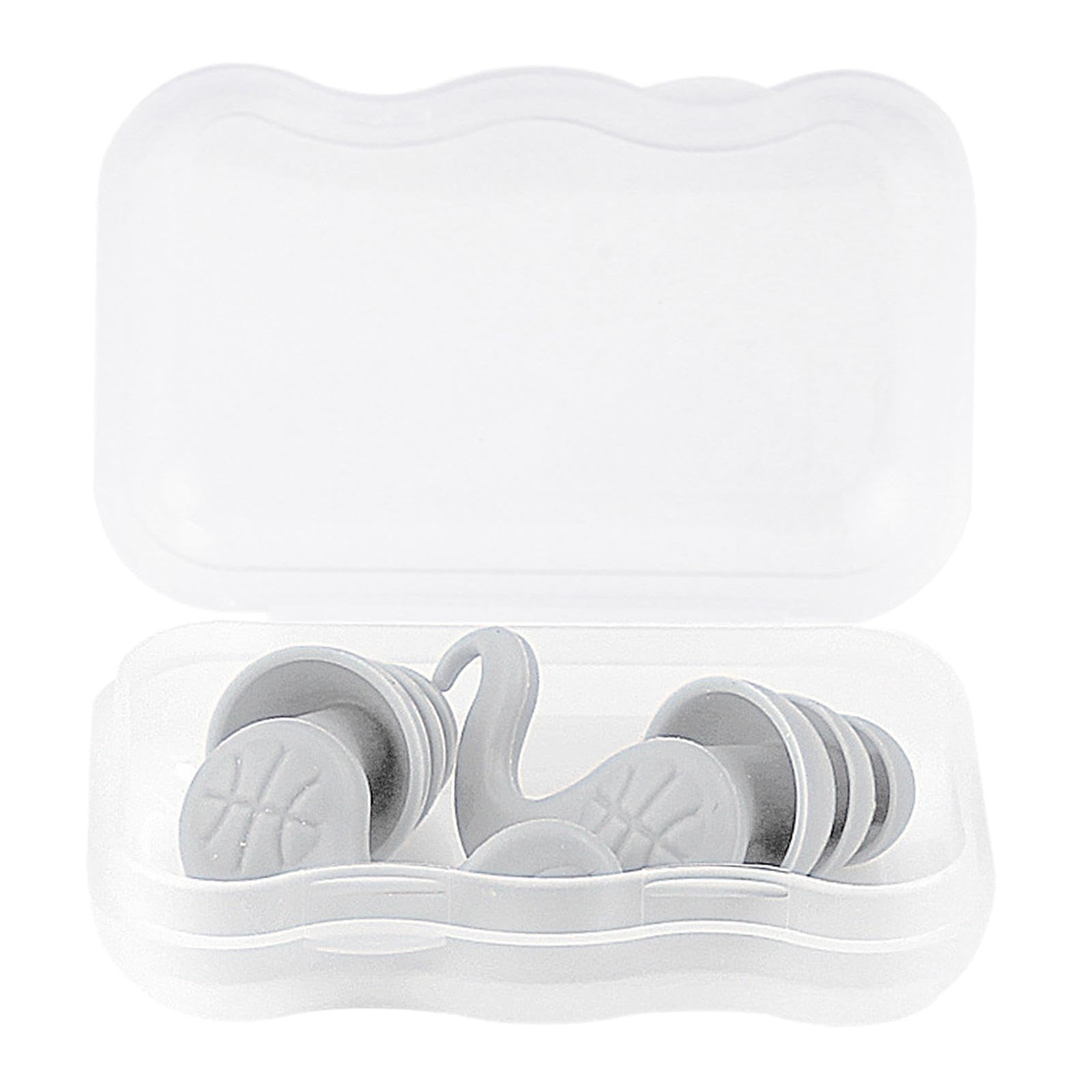 LOOM TREE® Swimming Ear Plugs With Box Reusable For Sleeping Diving Bathing Gray | Facility Maintenance & Safety | Personal Protective Equip/Ppe | Ear Plugs & Ear Muffs | Ear Plugs-image-38
