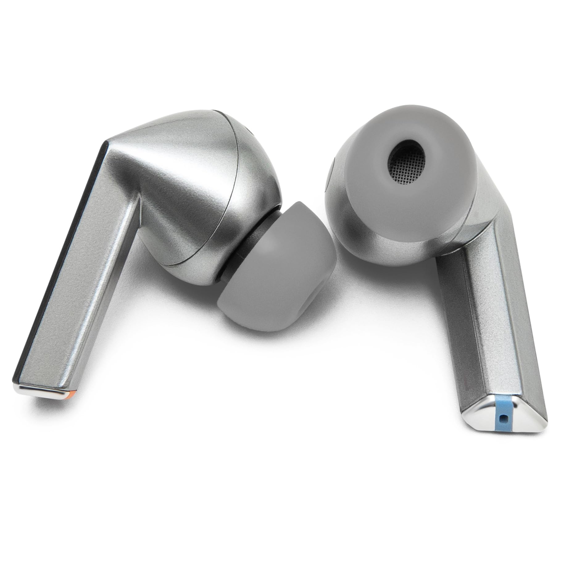 WC TipZ Galaxy – Gommini in Memory Foam Compatibili con Samsung Galaxy Buds Pro 3 & Pro 4 di Wicked Cushions | Comfort, Tenuta e Rimbalzo Migliorati | Grigio