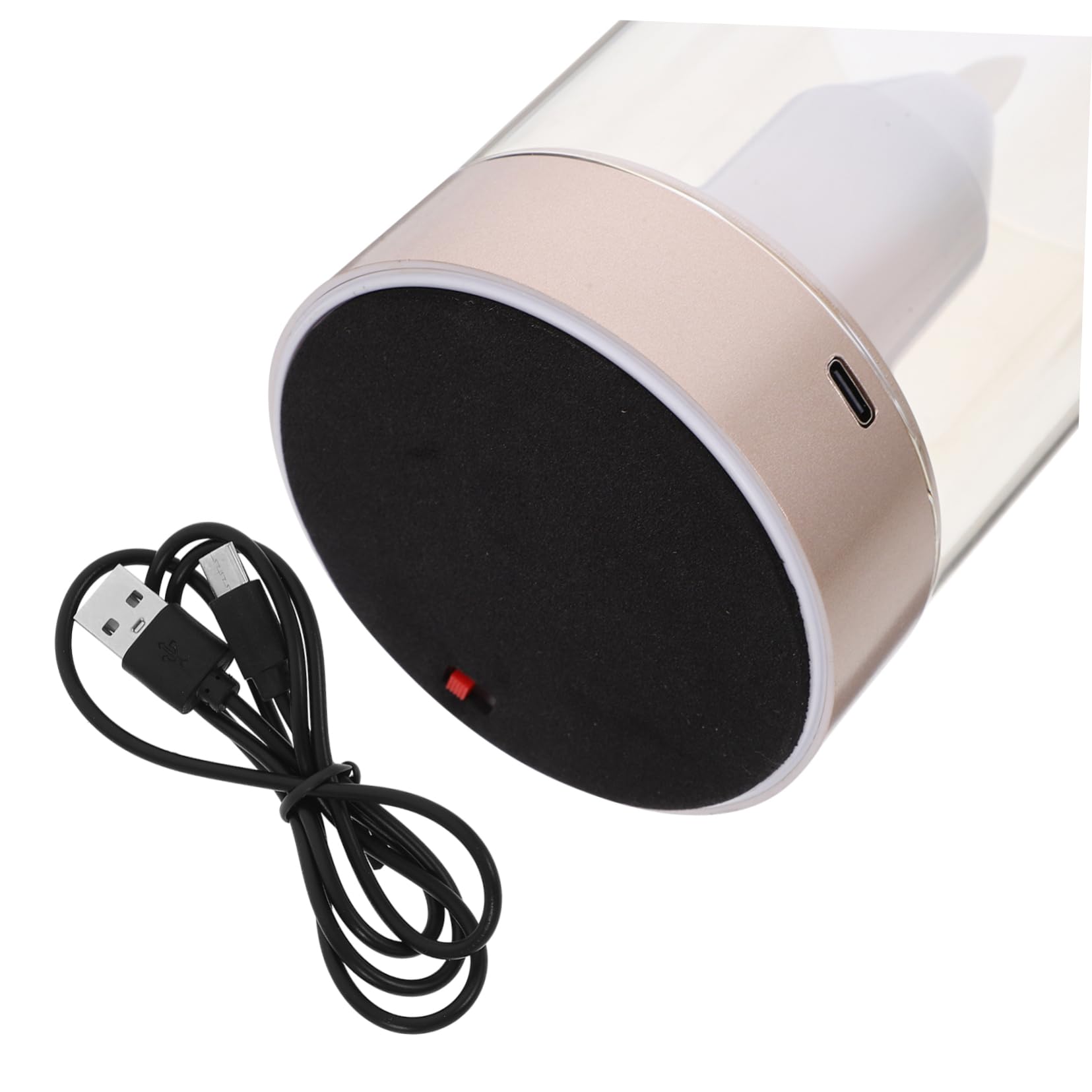WOONEKY Lampada Notturna Forma Di Candela Led Design Flameless Per Decorazione Domestica e Fotografia Luce Notturna Sensore Per Compleanni e Occasioni Speciali