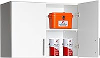 Vista 17 de Prepac Elite - Armario de pared de 32 pulgadas, gabinete de almacenamiento blanco, armario de baño, armario de despensa con 1 estante ajustable