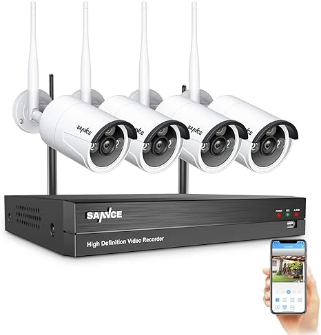 Kit Videosorveglianza CCTV 8 Canali 1080P - Con 4 Telecamere Esterno 2MP, DVR H.265+, Allarme Email - Foto 12