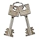 Burg-Wächter Wandtresor, Doppelbartschloss, City-Line, Sicherheitsstufe B, Feuerschutz DIN 4102-A1, CW 5 350 S, Hellgrau, 24,5 l, 18 kg