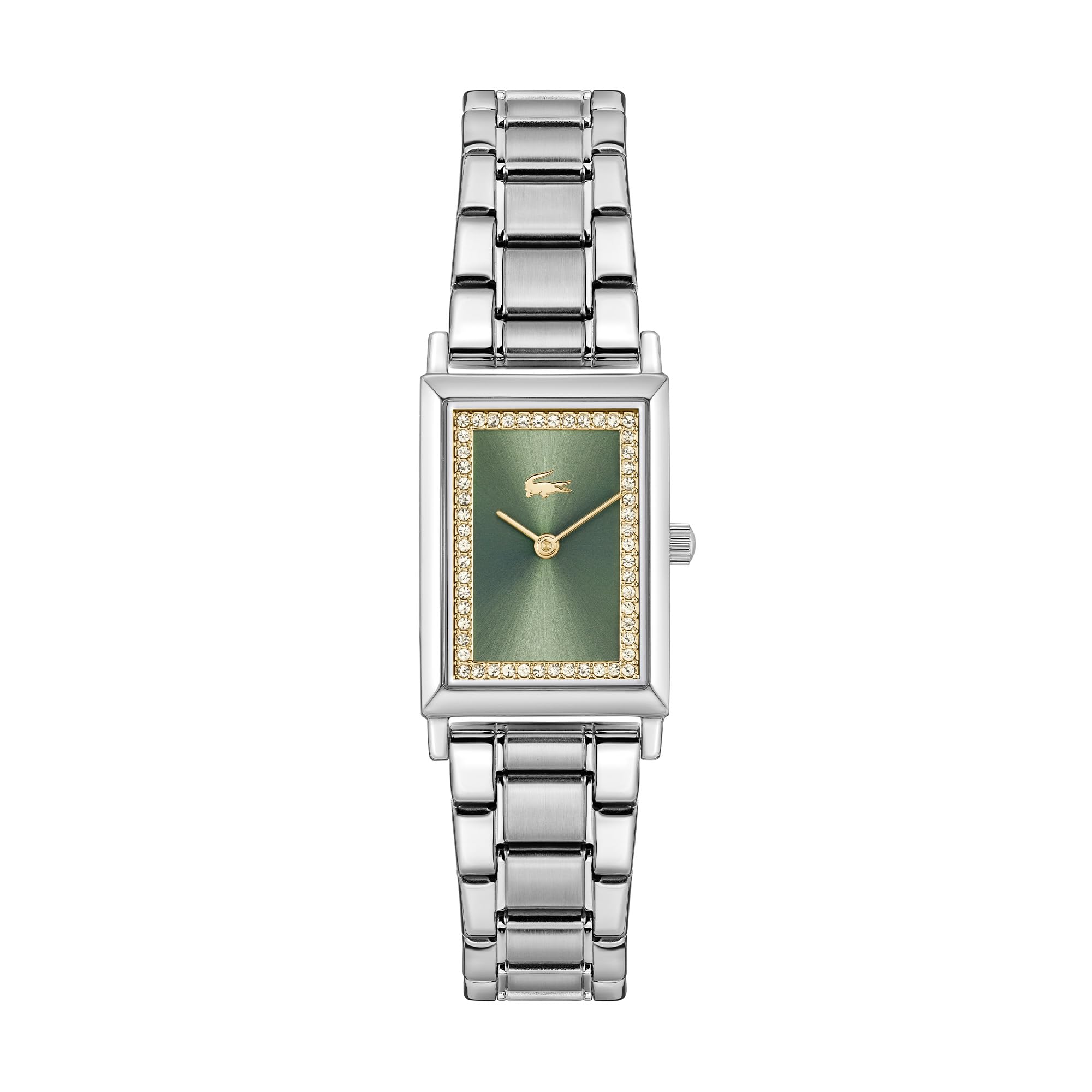 Lacoste Reloj analógico para Mujer Catherine con Brazalete de Acero Inoxidable
