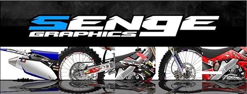 Miniatura 3 de All Years Raptor 250 13 Fly Blue Senge - Kit de gráficos compatible con Yamaha