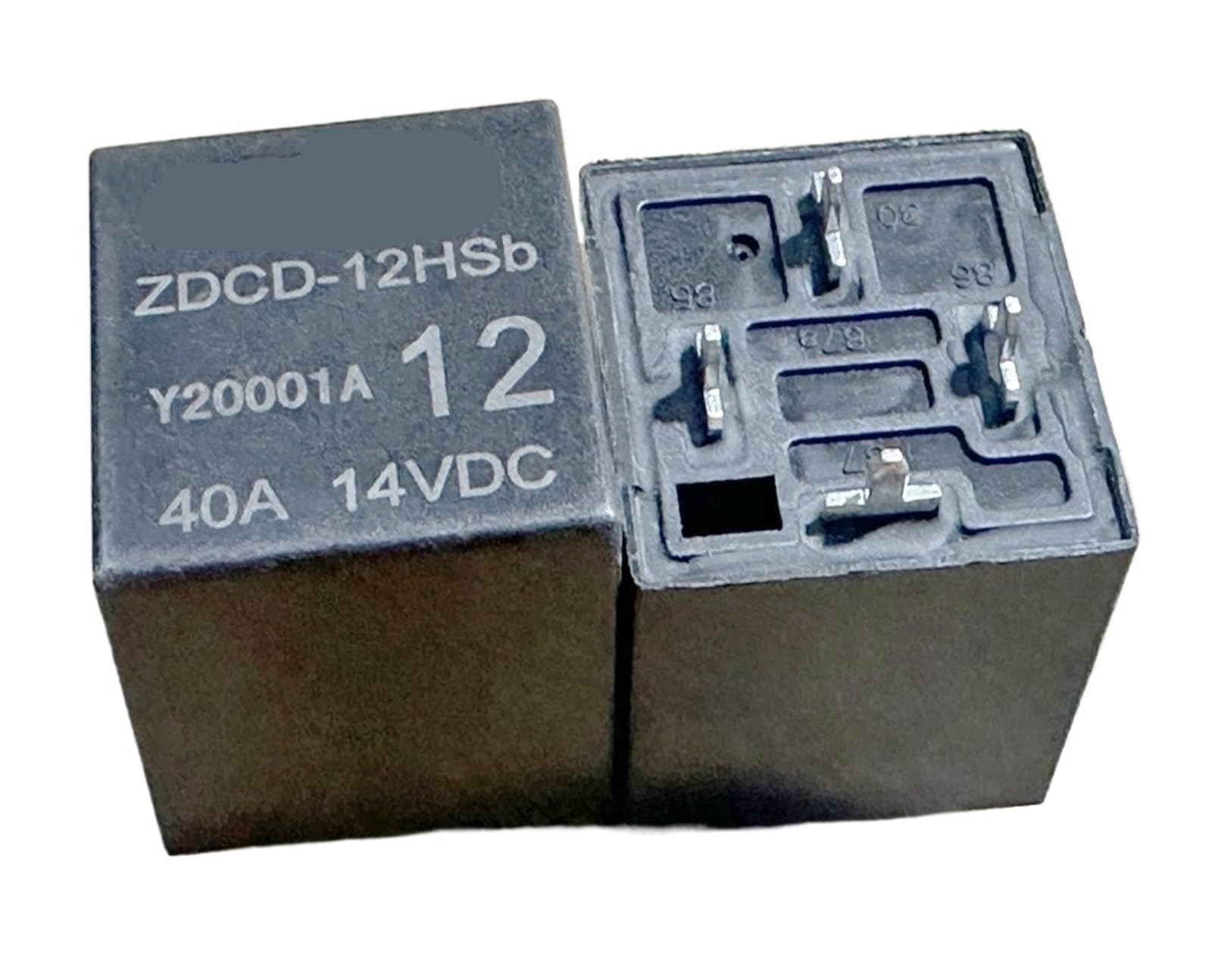 Yzwrwrmktb One Color 1Pc Zdcd-12Hsb (V4-1A-P-12V-40A) Relay 4 Pins