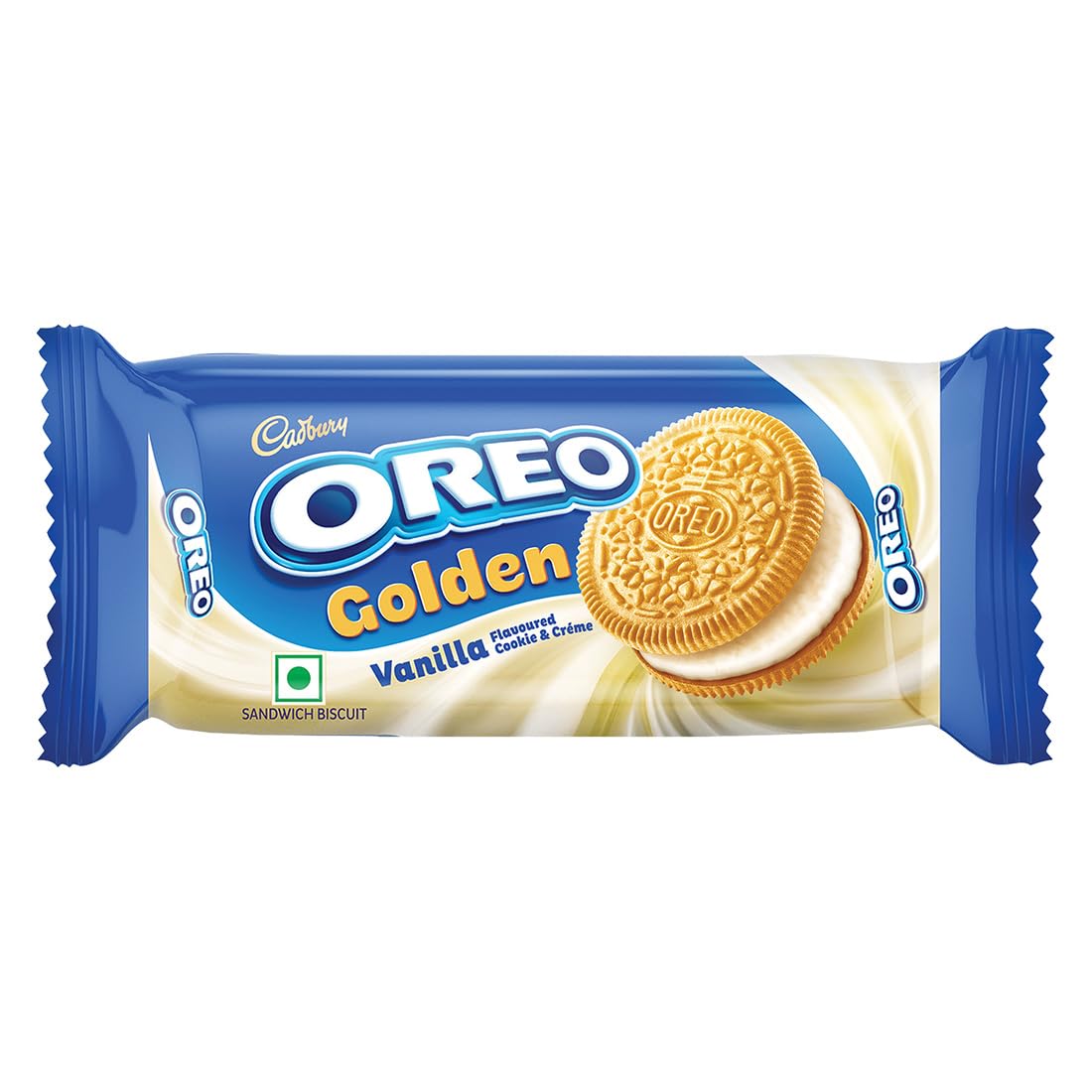Cadbury Oreo Golden Vanilla Flavour Creme Sandwich Biscuit, 41.75 g-image-48