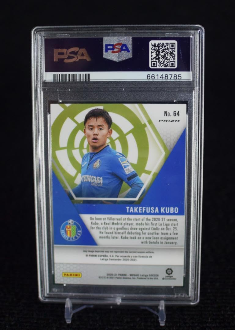 久保建英 Panini Mosaic Prizm PSA 10
