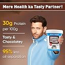 MYFITNESS Peanut Butter High Protein Dark Chocolate Spread Smooth 1kg | Added Whey | For Muscle Building | 6g Fiber | Pre & Post-Workout Snacks | Cholesterol Free | Zero Trans Fat gallery image