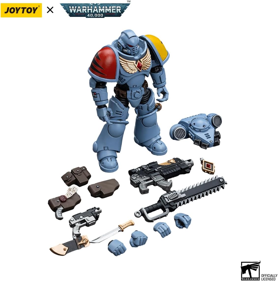 Joytoy Warhammer 40K 1/18 Action Figures Joy Toy Mecha Figure Model Space Wolves Space Wolves Intercessors