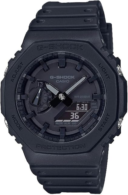 Casio Men Analogue-Digital Quartz Watch with Plastic Strap GA-2100-1A1ER
