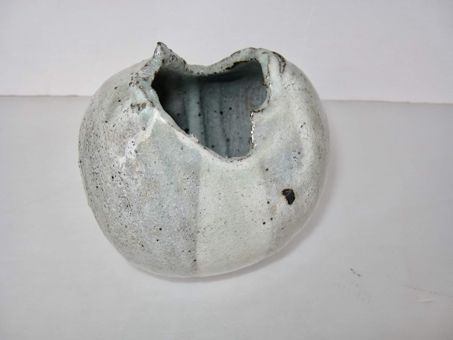 Tokoname Yaki Japanese Ceramic Small Flower Vase Kado Ikebana G1855 Made in Japan