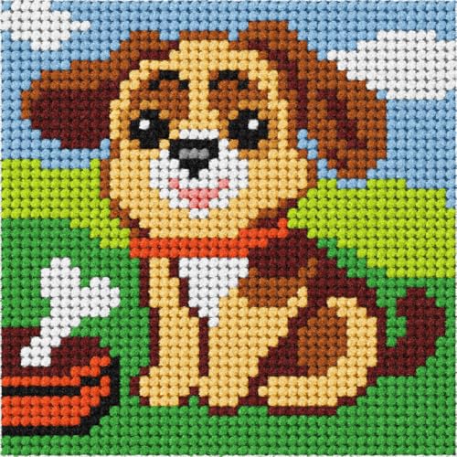 Orchidea Kit de broderie : Ma première broderie : Mini : chien