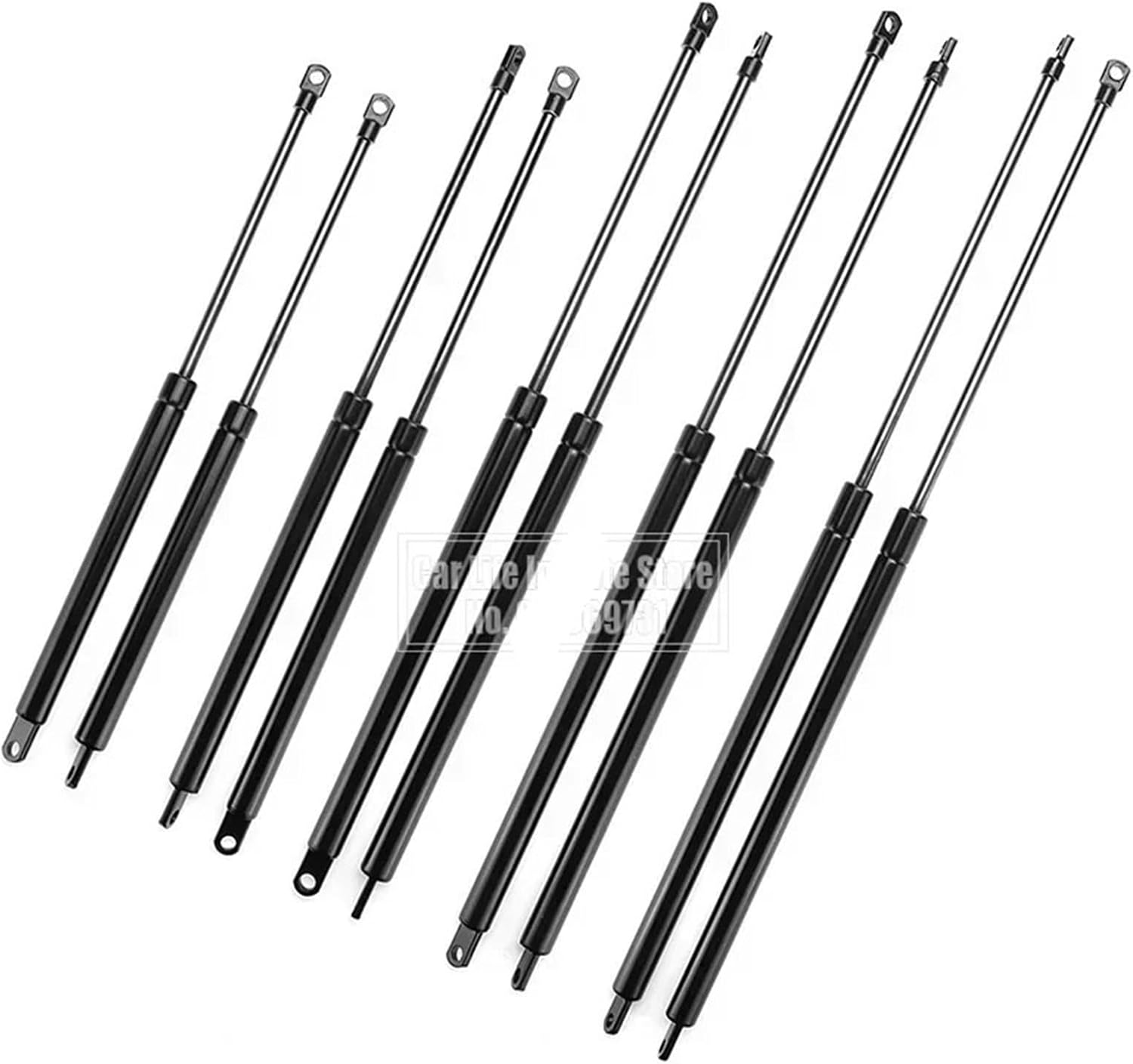 2pcs 800N Car Gas Struts Bonnet Hood Trunk Tailgate Shock Lift Strut Support Bar Gas Spring Bus Bed Truck Boat Window 300-600mm(400mm)