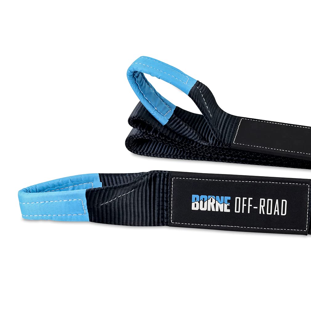 Mishimoto Borne Off-Road Tow Strap, 4 in, 30 Feet
