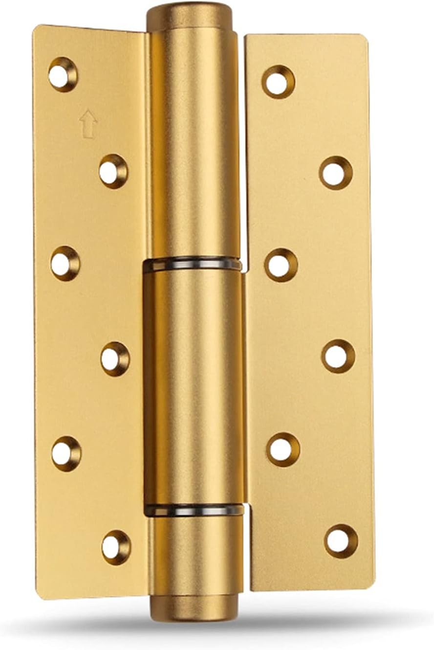 6" Adjustable Invisible Door Hinges with Closers Cushioned Invisible