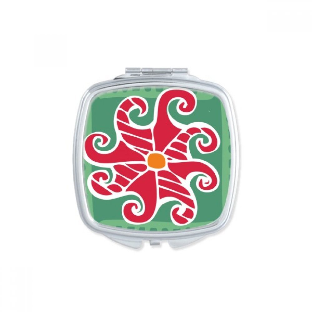 Miroir compact Mexique Totems pour corriger son maquillage rapidement sans grand miroir
