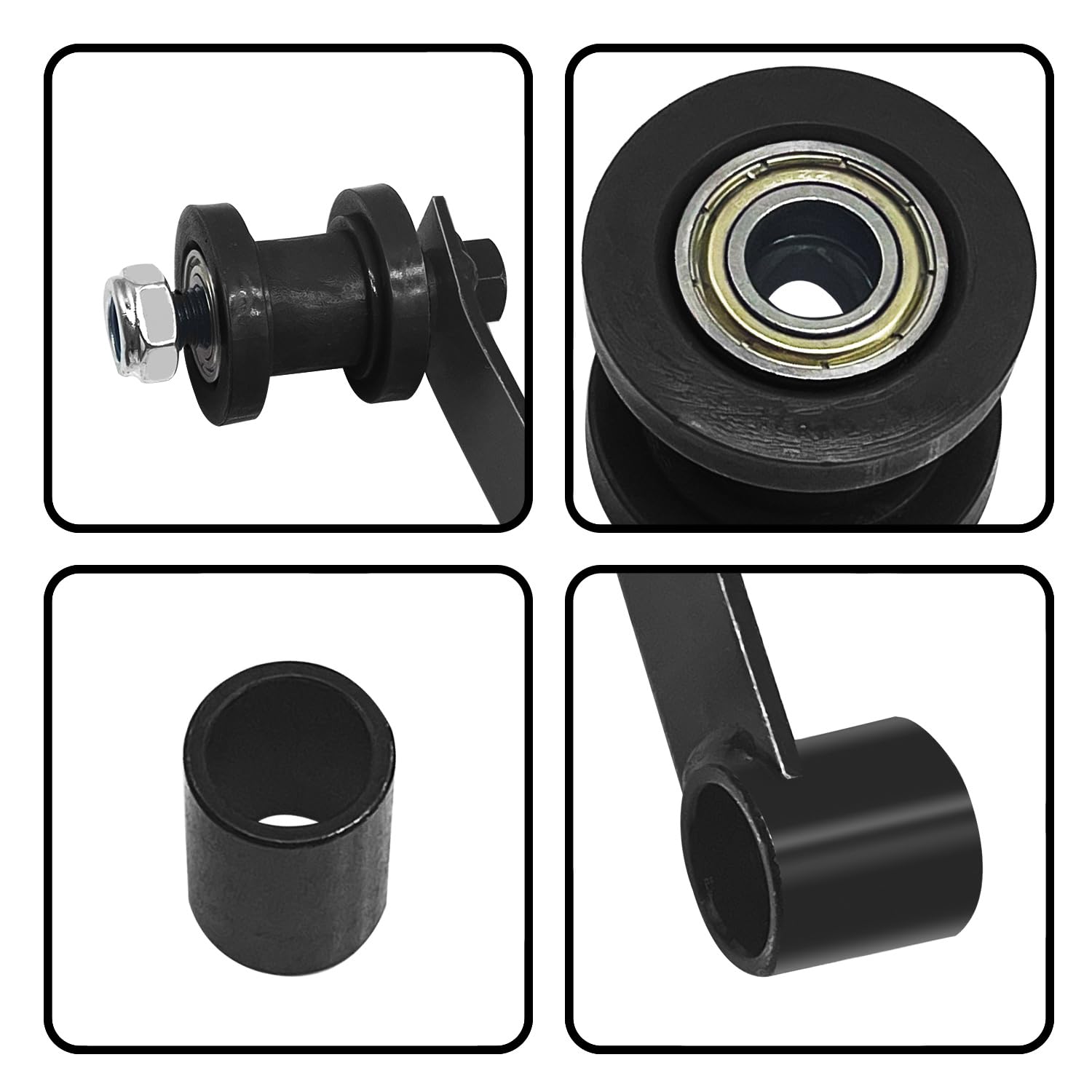 Snapklik.com : HOLATO Chain Slider Tensioner Adjuster Roller Guide