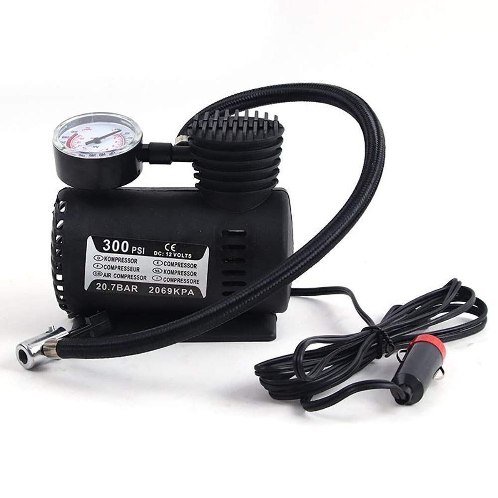 電動 空気いれ 車の空気圧縮機 タイヤインフレータポータブル