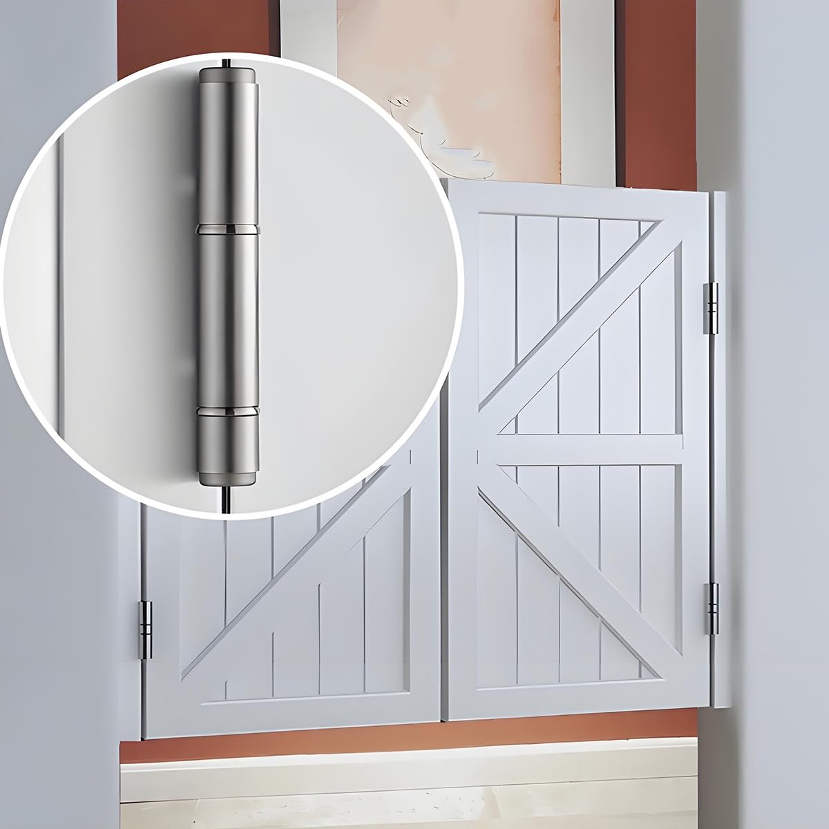 Porta Saloon Cucina, Porta Oscillante Interno in Legno, Porte Del Caffè, Doppia Apertura Terrace Louver Gate Cancello, Per Cucina Ristorante Terrazza