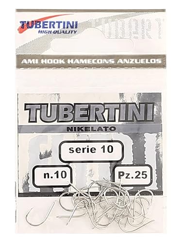 Tubertini Ami Con Paletta Da Pesca Ami Serie 10 10 Amo Per Mare Trota Lago Fiume Surfcasting