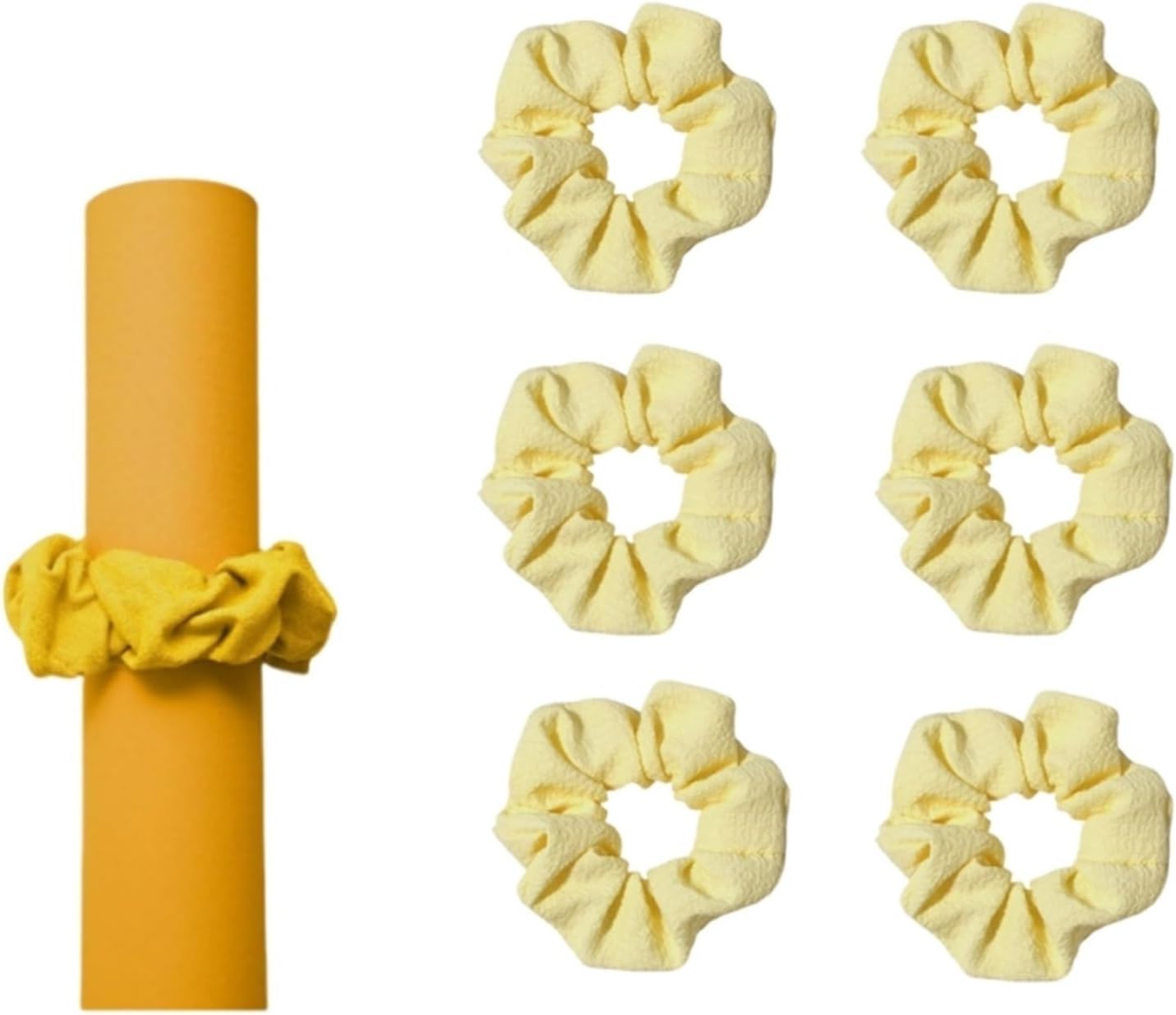 Yoga Mat Scrunchie,3/4/6pcs,for All Standard Yoga Mats (Not Suitable for Overly Thick Mats)(4pcs)