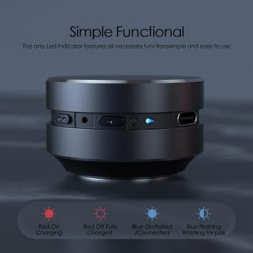 Docooler Bone Conduction Speaker Mini BT Built-in Mic
