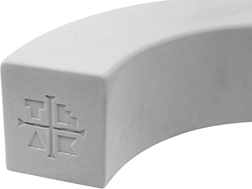 Miniatura 2 de Teak Tuning Monument Series Diapasón de hormigón 90 - 6.5 pulgadas de largo, 2 pulgadas de alto - Hormigón modificado con polímero súper duradero,