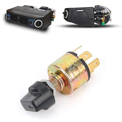 Miniatura 4 de Interruptor de ventilador de 12 V, 3 velocidades, interruptor de ventilador de 3 velocidades, control de CA, perilla de rotación de plástico