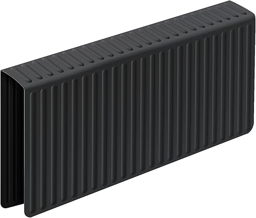 Bligli Sillín de silicona para fregadero, alfombrilla divisora grande y duradera sin ventosas, protector de fregadero dividido de cocina para platos