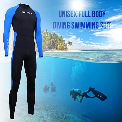 Miniatura 4 de Traje de neopreno de cuerpo completo Sports Skins Rash Guard para hombres y mujeres, protección UV, manga larga, traje de baño de una pieza para