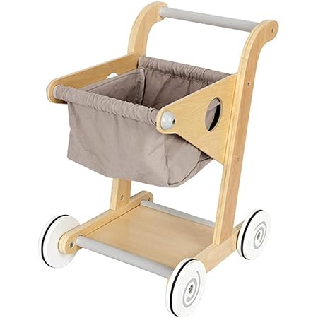 Amazon Co Jp ベビーウォーカー 人形遊び お母さんごっこ 手押し車 ベビーカー 子供 ままごと スーパーカート 木製 ショッピングカート ギフト 知育玩具 手押し車 組み立て式 女の子 男の子 買い物 歩行器 歩行練習 おもちゃ