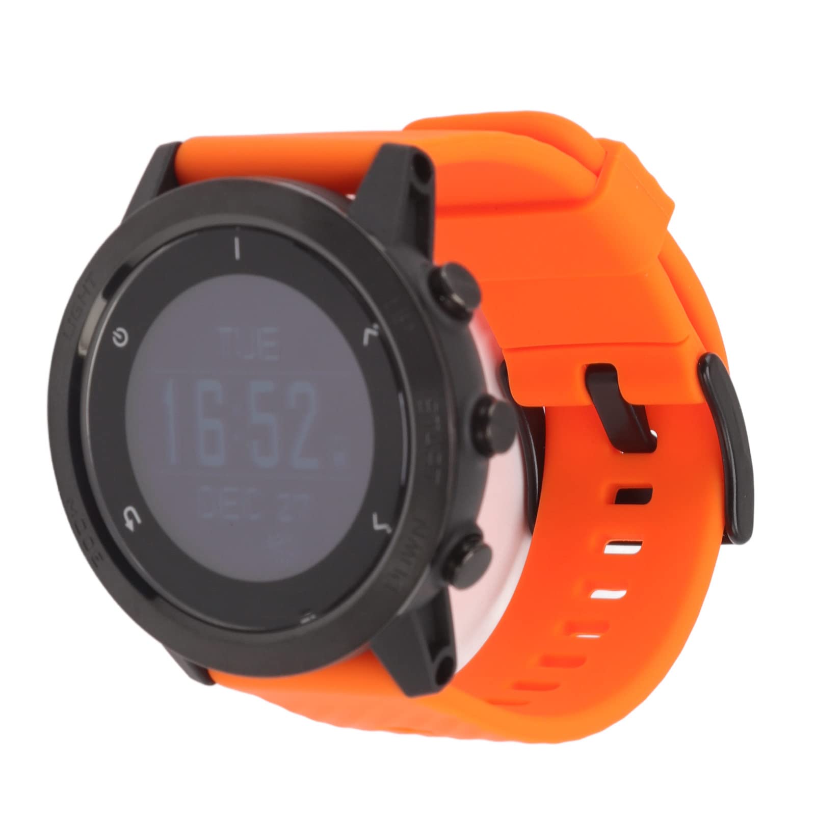Tnfeeon Reloj de computadora de buceo, visualización clara ubicación impermeable reloj inteligente para escalada de montaña