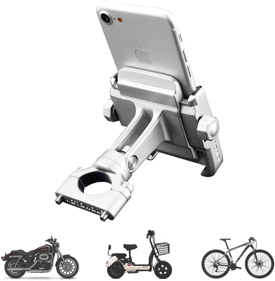 BRCOVAN Soporte Para Teléfono De Motocicleta De Aleación De