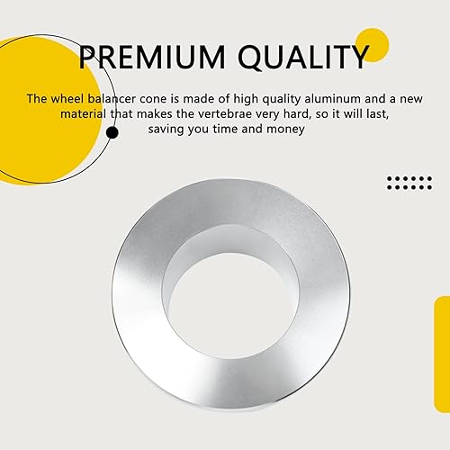 Miniatura 3 de Cambiador manual de rueda de neumáticos, cono de centrado de aluminio Billet, equilibrador de rueda mejorado, compatible con camión de poste central