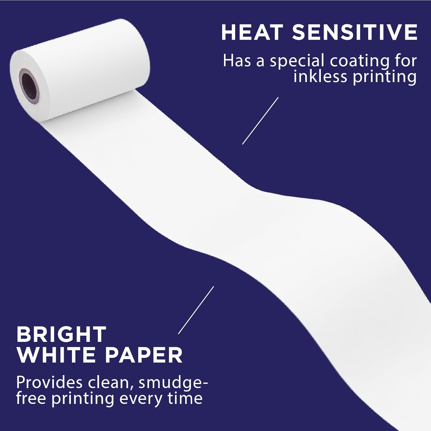 PaperPlanet Thermal Receipt Paper for Clover Compact | 30 Rolls