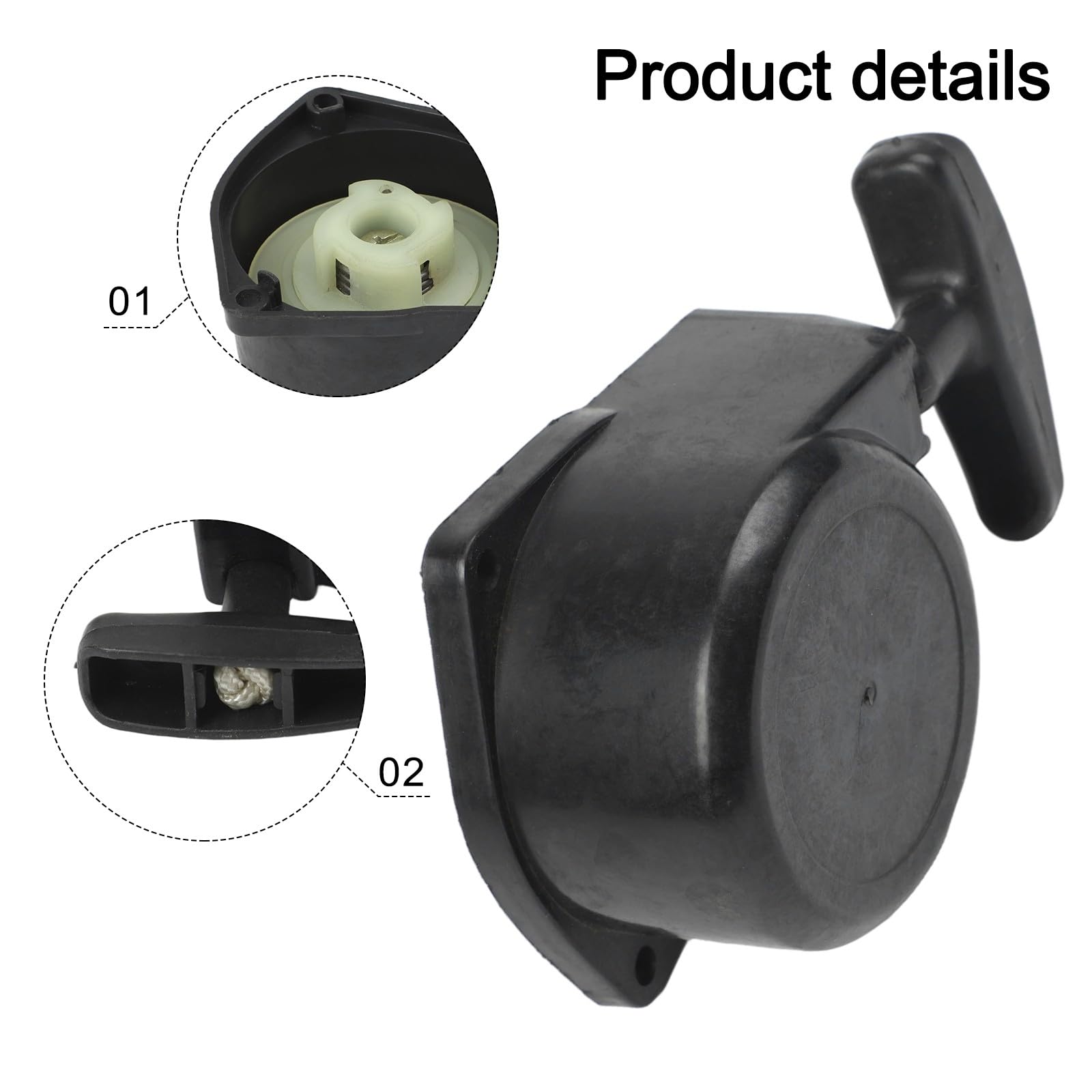 Grüner Heckenscheren Startseilzug Zubeh?r, Einfacher Handstarter für Rasenpflege, Verbesserte Man?vrierf?higkeit im Garten, Kompatibel mit Modell 32/328/34, 1 Stück
