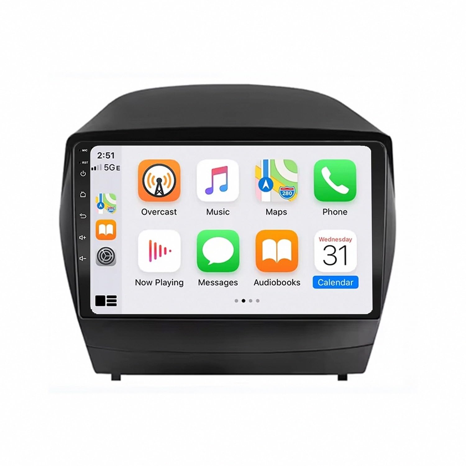 Radio de Coche 2 DIN Android Auto Hyundai Tucson IX35 Pantalla de Coche Mirror Link 32G 8