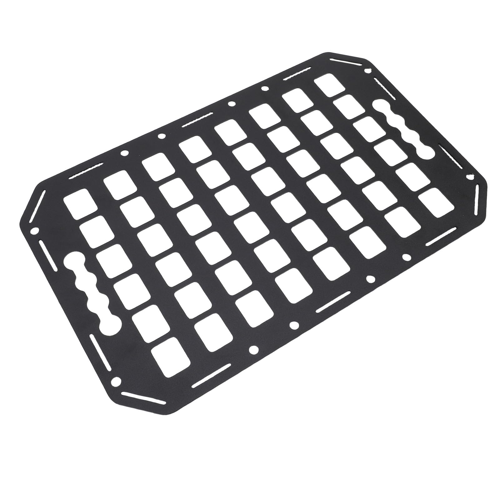 LKW -Bettmolle -Panel, Aluminium L -Gleise Molle Panel für Limousinen -SUV -Pickup Van RV, Speichersystem Organizer für Hängende Werkzeuge, Verwendung mit L -Spur, Geeignet für