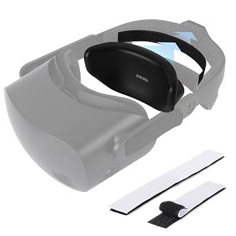 VR Head Rear Pad Replacement for HP Reverb G2 and Valve Index VR Headset Memory Foam Back Sponge Adjustable Portable Cradle Fit Small HeadCompatible with More Similar VR Headset