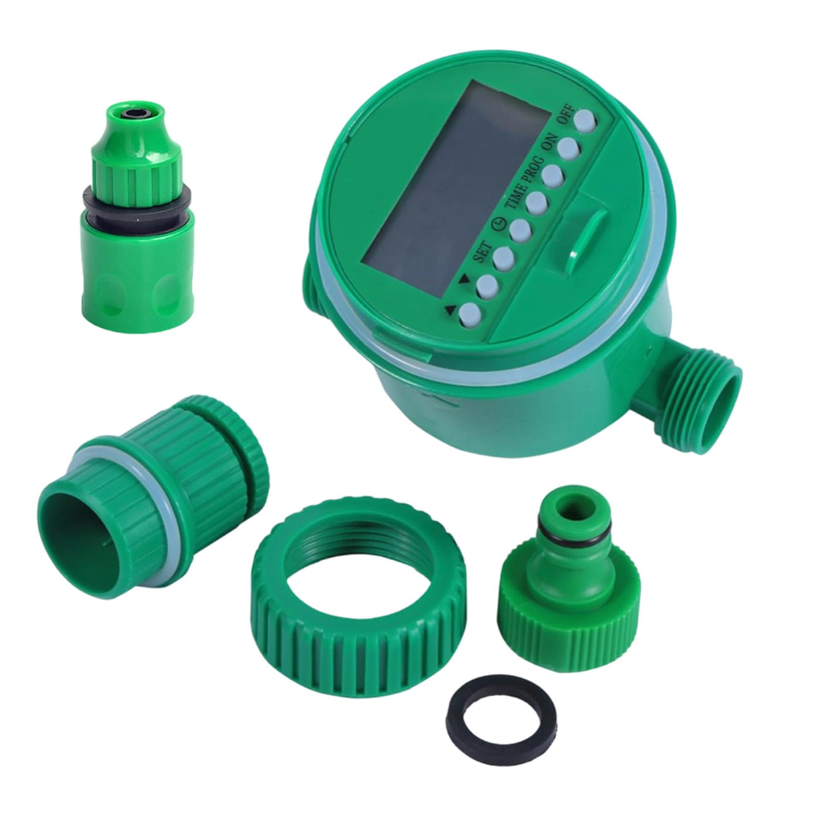 Water Efficient Garden Irrigation Timer Designed for Conservation Incorporating Advanced Flows Regulation to Minimize Waste in Dry Area Simple Operations Garden Timer