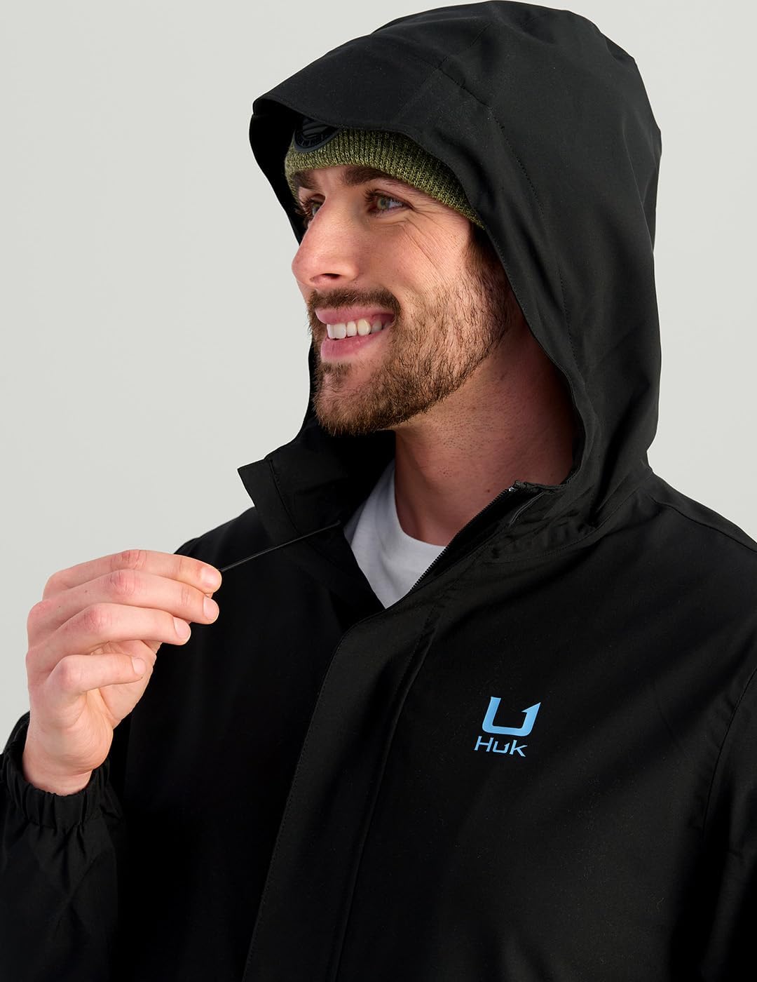 HUK mens Storm Heavy Duty Rain Jacket 2.0, Waterproof, Windproof, Breathable Rain Coat for Fishing and Outdoor Activities - Image 5