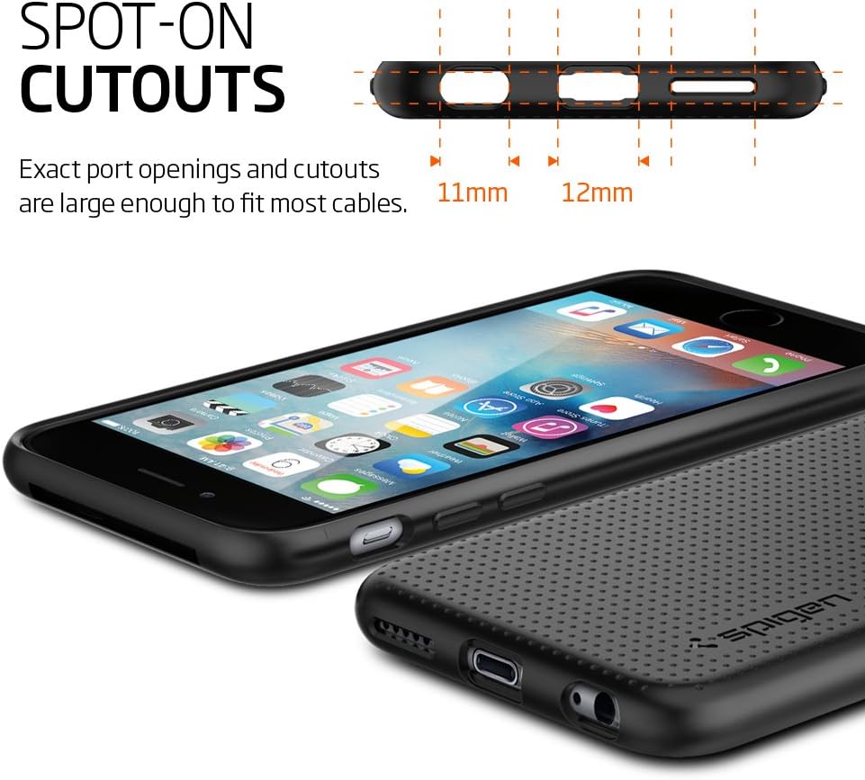 Spigen Liquid Air Designed for Apple iPhone 6S Case (2015) - Black