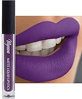 Vista 31 de Mynena Lápiz Labial Líquido Mate Rojo Profundo Comodidad de Larga Duración A Prueba de Manchas Resistente a Transferencias Cobertura Completa