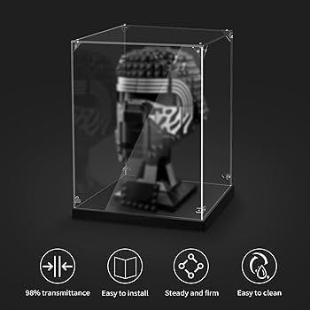 Amazon.com: LILIKAKA Display Case for Lego Helmet, 7x7x9inches
