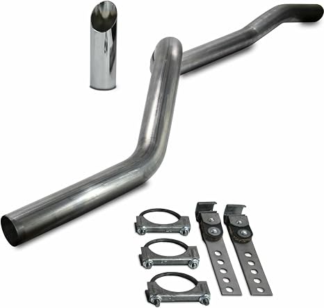 Truck Exhaust Kits - 84-01 Jeep Cherokee XJ 4.0L 2.5"