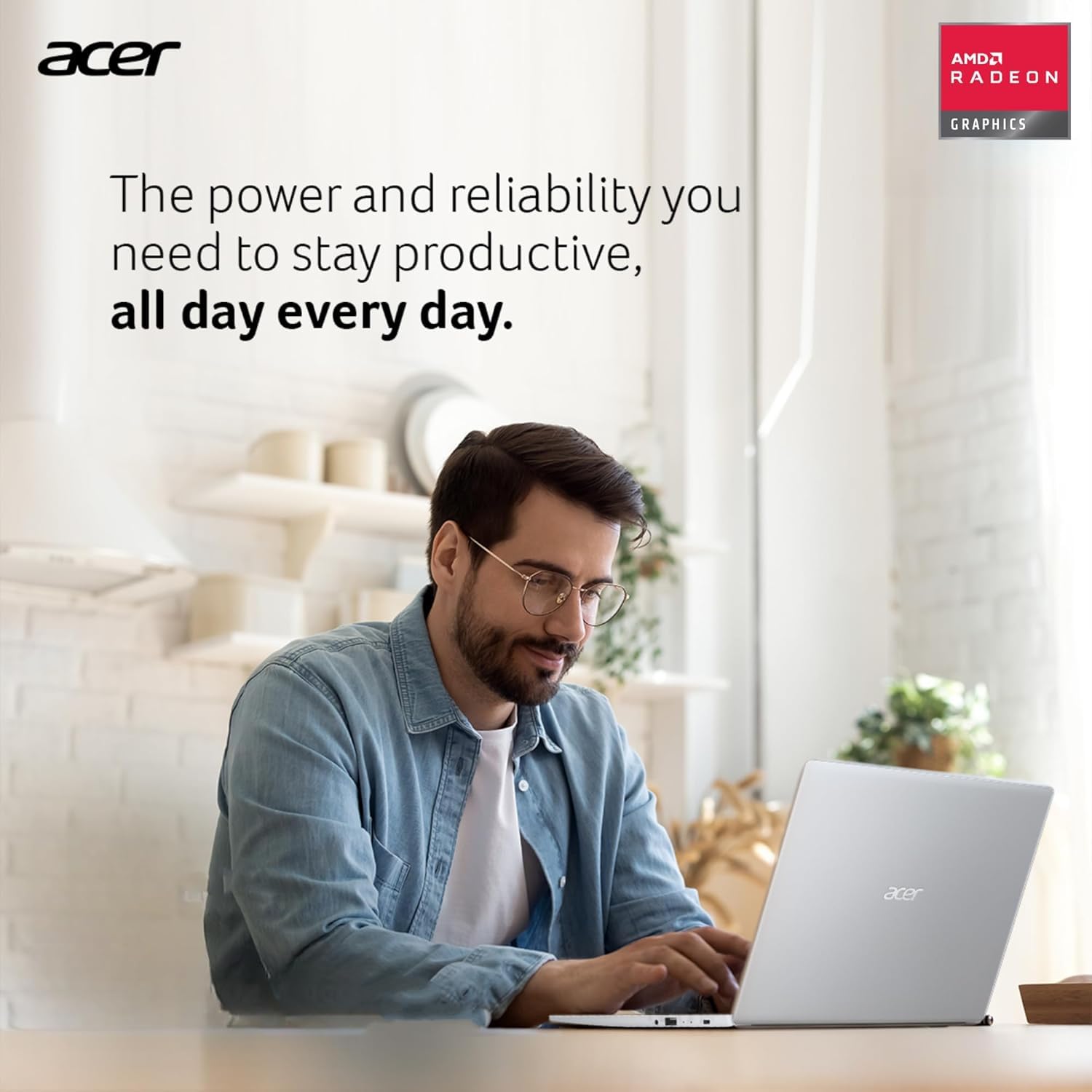 acer Aspire 3 Premium Laptop Computer Featuring Backlit Keyboard | AMD Ryzen 5 7430U CPU | 32GB RAM | 1TB SSD | 15.6" FHD Display | Fast Wi-Fi 6 | Webcam | Copilot AI Chat | Windows 11 Pro