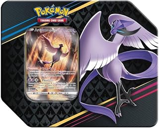 Cartas Pokémon Lata C/ 31 Unidades Realeza Absoluta - Copag - Articuno de Galar